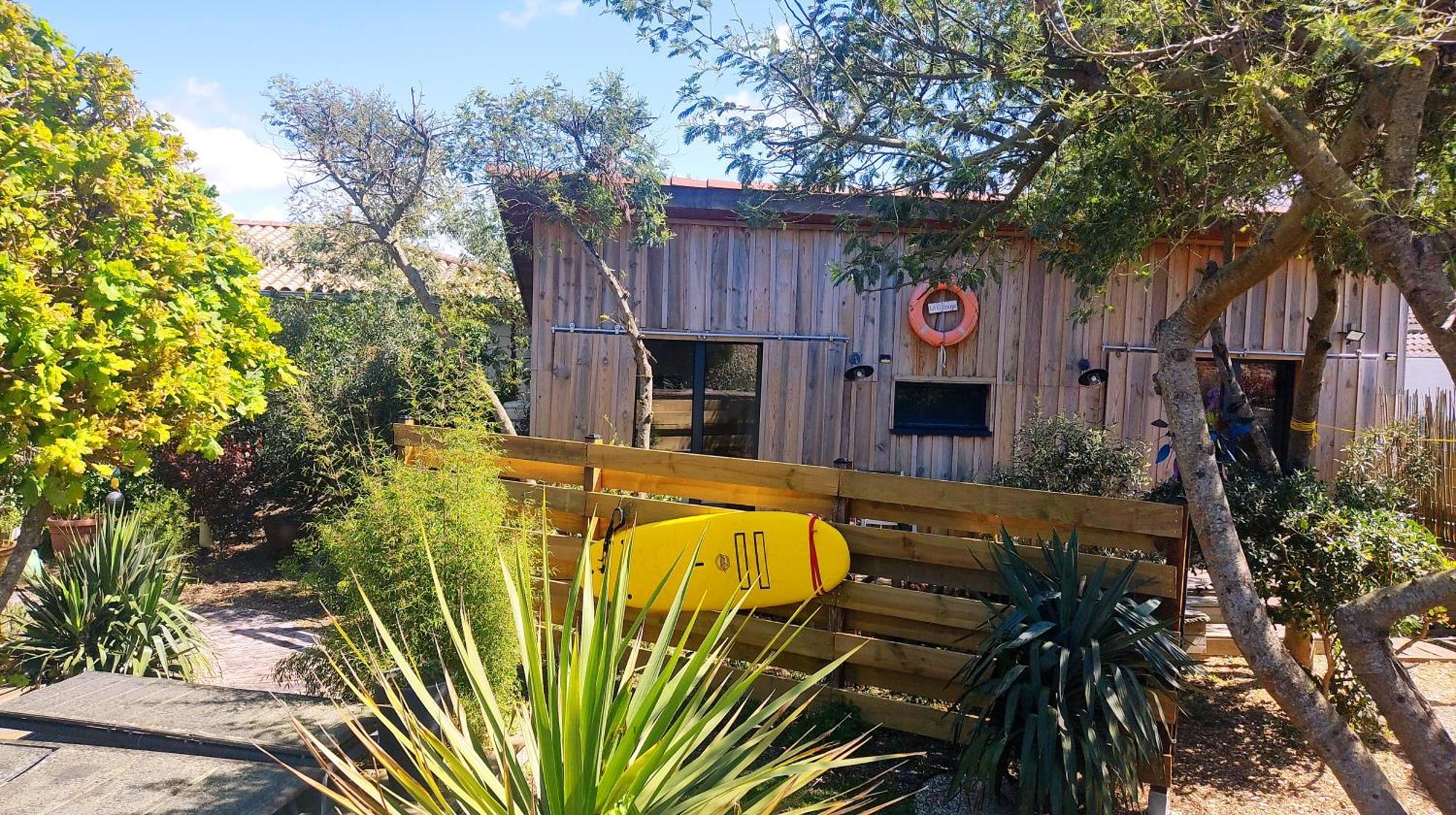 La Cabane Vensac Ocean Montalivet Екстериор снимка